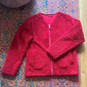 Lululemon Cozy Red Zip-Up Jacket